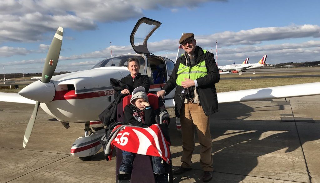 24.02.2018 Marcel nach der Landung