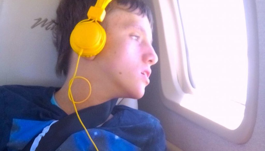 15.08.2018 Timo im Flieger