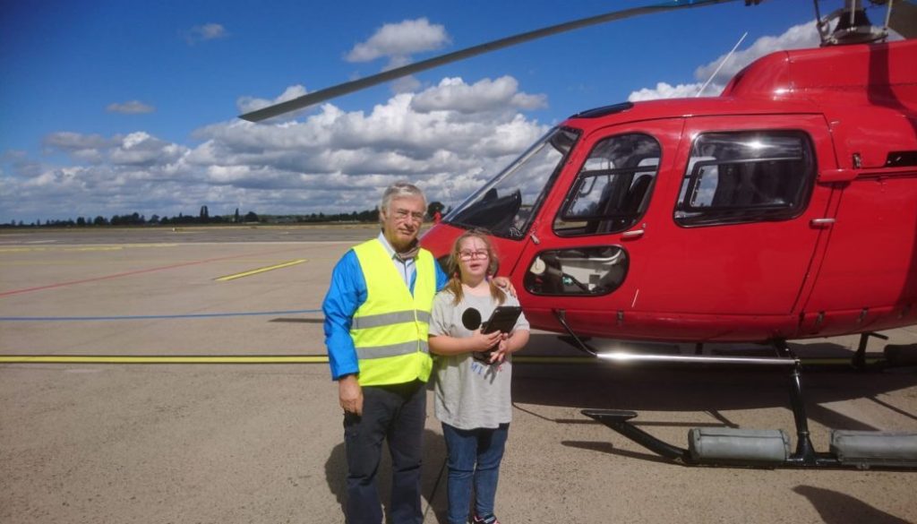 29.08.20 Amy mit Pilot Levy