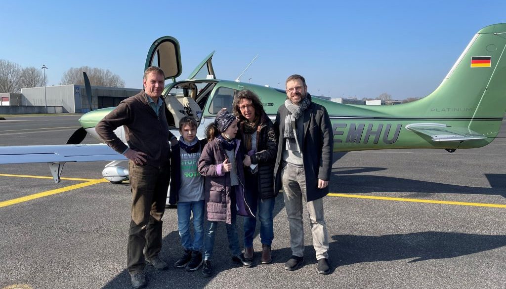 05.02.2022 Flug Constanze Dr. Hufnagel