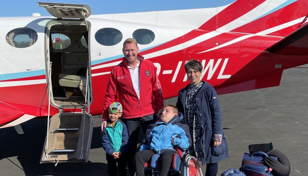 20.04.2022 Flug Kayral Klinik Stuttgart