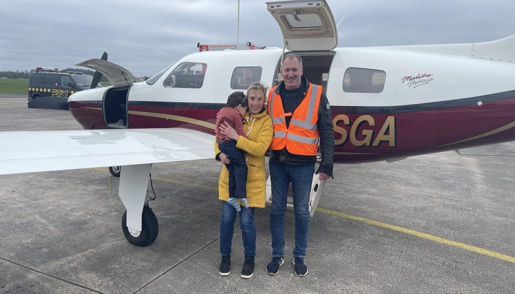 02.04.2023 Rückflug Phil Leon Piot Sören Klein