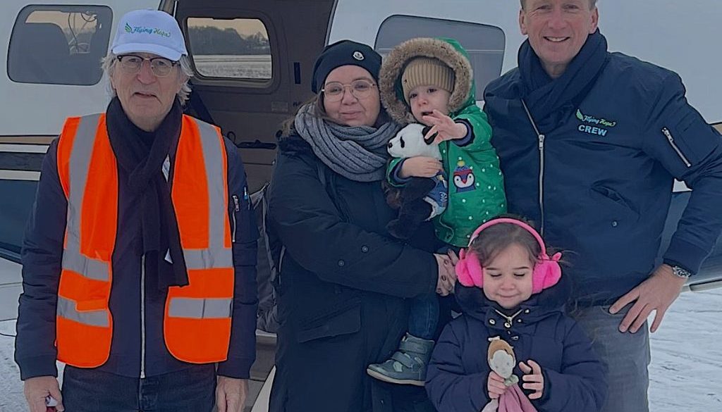 21.01.24 Flug Felix nach Stuttgart Pilot Offermann Arlt
