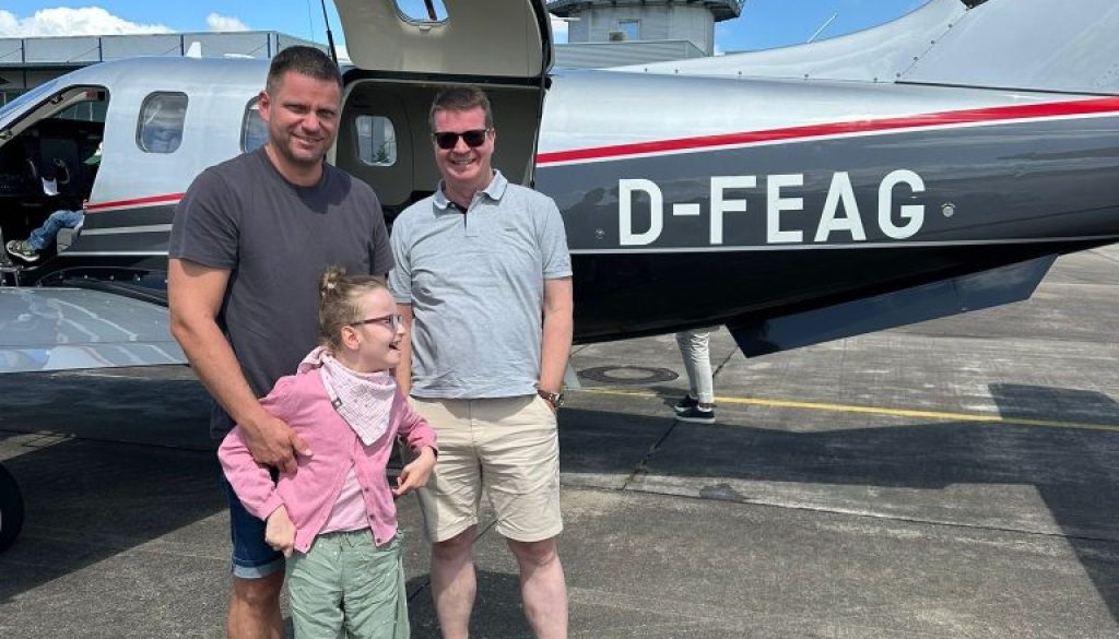 04.04.2025 Rückflug Amelie Pilot Wewers