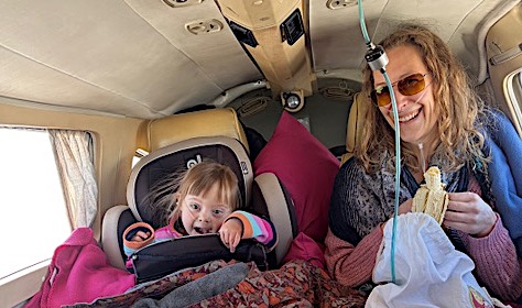 24.02.2026 Flug Luise Rostock Pilot Dohna